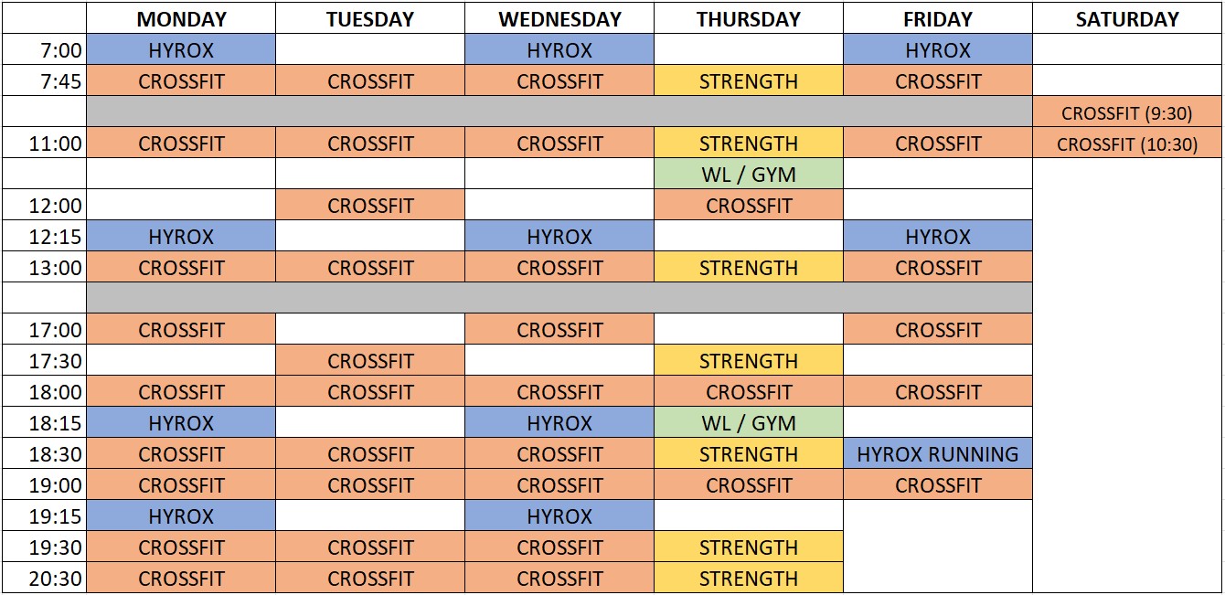 schedule new 4